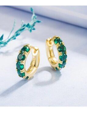 Gold Plated Hoop Earrings
